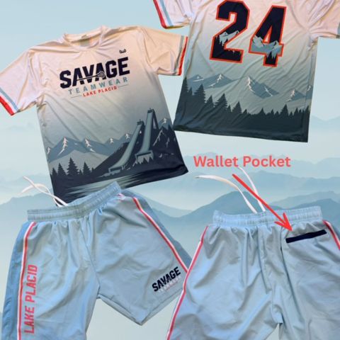 Another year Savage TeamWear is bringing the 🔥 to Lake Placid! @lakeplacidlax @mike_powell